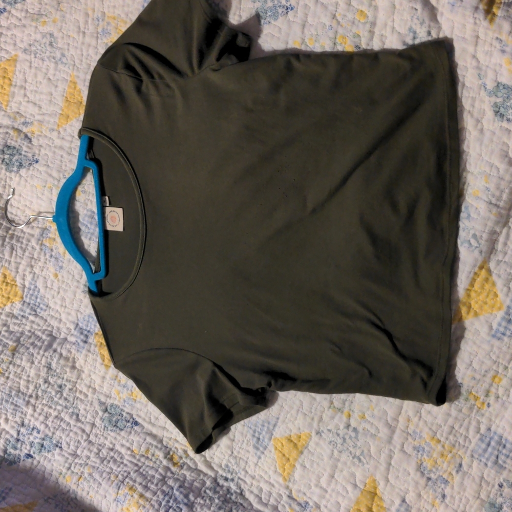 Army green olive color crop top medium stretchy